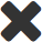 Cross sign Cross sign